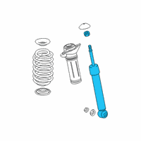 OEM 2019 Toyota Camry Shock Diagram - 48530-80813