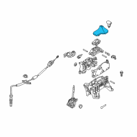 OEM Kia Niro Boot Assembly-Shift LEVE Diagram - 84645G5000TB2