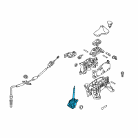 OEM 2021 Kia Niro Lever-Gear Shift Diagram - 46710D4430