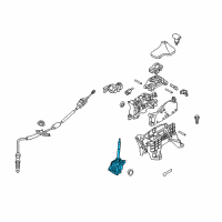 OEM Kia Optima Lever-Gear Shift Diagram - 46710D4430