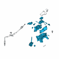 OEM 2020 Kia Niro Lever Assembly-Atm Diagram - 46700G5110