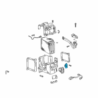 OEM Toyota Resistor Diagram - 87138-35050