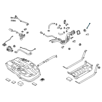 OEM 2019 Kia Niro EV Tether Diagram - 310152C800U