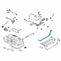 OEM 2020 Kia Optima Band Assembly-Fuel Tank Diagram - 31211E6800