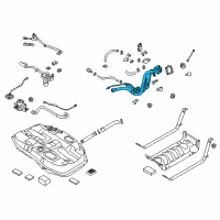 OEM 2017 Kia Optima Tube-Vapor Diagram - 31046A8800