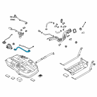 OEM Kia Optima Tube Assembly-Vaporizer Diagram - 31174E6800