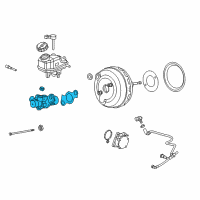 OEM Buick Cascada Master Cylinder Diagram - 84102409