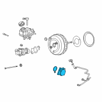 OEM Buick Cascada Vacuum Pump Diagram - 55578091