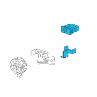 OEM 2015 Cadillac ELR Module Diagram - 23432876