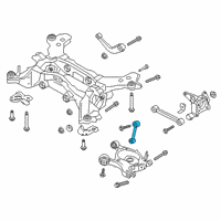 OEM 2014 Ford Fusion Link Rod Diagram - DG9Z-5A972-A