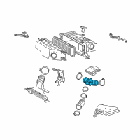 OEM 2006 Lexus RX400h Hose, Air Cleaner Diagram - 17881-20140