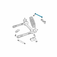 OEM Chrysler Town & Country Bar-Rear Diagram - 68065659AC