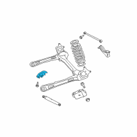 OEM 2009 Dodge Grand Caravan Bracket-Shock ABSORBER Diagram - 4721663AB