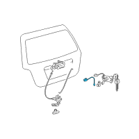 OEM Toyota Lock Switch Diagram - 84903-48010