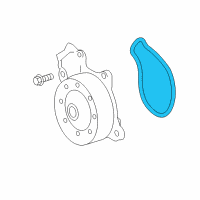 OEM 2018 Toyota Corolla Gasket Diagram - 16271-37030