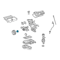 OEM 2017 Lexus IS300 Gear Or Sprocket, Crankshaft Timing Diagram - 13521-31041