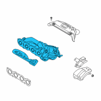 OEM 2022 Hyundai Venue Exhaust Manifold Module Diagram - 28500-2M220
