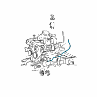 OEM Ford F-150 Reservoir Hose Diagram - F85Z-3691-BA