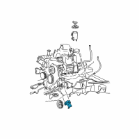 OEM Ford F-150 Power Steering Pump Diagram - 2L3Z-3A674-CBRM