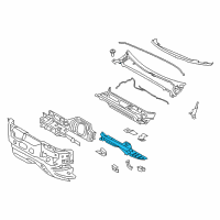 OEM Lincoln Dash Panel Diagram - G3GZ-5401610-D