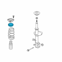 OEM 2011 Nissan Versa Strut Bearing Diagram - 54325JE21C