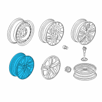 Genuine Disk, Wheel (17X4T) (Topy) diagram