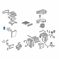 OEM Chevrolet Bolt EUV Expansion Valve Diagram - 42341696