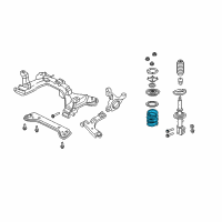 OEM 2007 Ford Escape Coil Spring Diagram - 7L8Z-5310-E