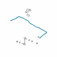 OEM 2004 Hyundai Elantra Bar-Rear Stabilizer Diagram - 55511-2D000
