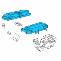 OEM 2021 Jeep Cherokee  Diagram - 68351950AF