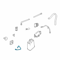 OEM 2007 Cadillac XLR Oxygen Sensor Diagram - 12598296