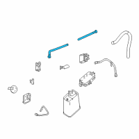 OEM 2006 Cadillac XLR Tube Asm-Evap Emission Canister Purge Diagram - 12575652