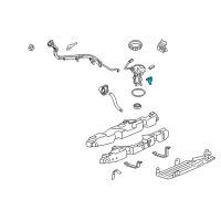 OEM Mercury Fuel Gauge Sending Unit Diagram - 7L2Z-9A299-A