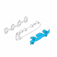 OEM 2012 Chevrolet Express 3500 Heat Shield Diagram - 12668107