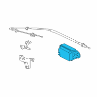 OEM 2003 GMC Sierra 1500 Module Asm, Cruise Control (W/ Servo) Diagram - 25351423