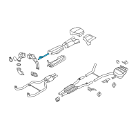 OEM 2014 BMW 750Li Heat Insulation, Left Diagram - 51-48-7-185-203