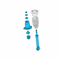 OEM 2005 Toyota Matrix Strut Diagram - 48530-A9550