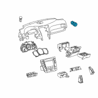 OEM 2009 Lexus GS450h Switch, Push Start Diagram - 89611-30033