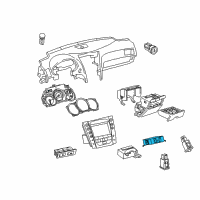 OEM Lexus Computer, Tire Pressure Monitor Diagram - 89769-30011