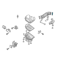 OEM Hyundai Clamp-Hose Diagram - 28192-B1091