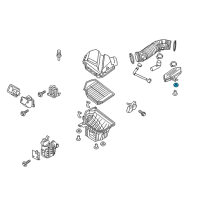 OEM 2011 Kia Optima Insulator Diagram - 281603V000