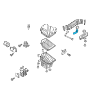 OEM Hyundai Genesis Tube-Branch Diagram - 28192-B1000