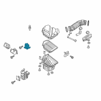 OEM 2016 Hyundai Genesis Duct-Extension Diagram - 28212-B1000