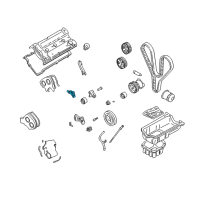 OEM 2006 Kia Sorento Auto TENSIONER Diagram - 2441039001