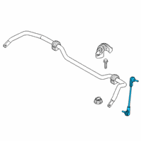 OEM BMW 228i xDrive Gran Coupe Front Swing Support Diagram - 31-30-6-862-864