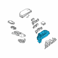 OEM 2020 Lexus UX250h Holder, Connector Diagram - 82666-76250