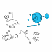 OEM Buick Verano Booster Diagram - 13442086