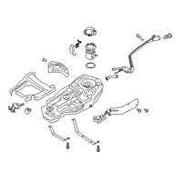 OEM 2021 Ford Police Interceptor Utility Fuel Gauge Sending Unit Diagram - L1MZ-9A299-A