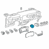 OEM 2020 Toyota Corolla Power Switch Diagram - 89611-02130