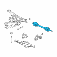 OEM Dodge Viper Axle Shaft Diagram - 68226552AA